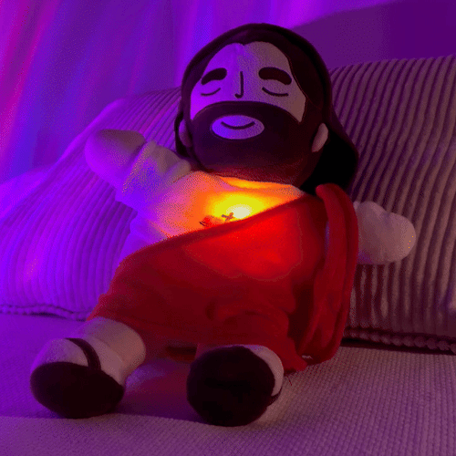Peluche de Jesús que Respira